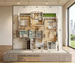 Blk 431C Vista Spring @ Yishun (Yishun), HDB 3 Rooms #610180511